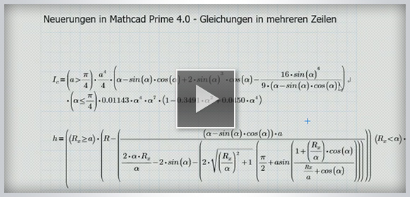 Aufzeichnung: Webinar Mathcad Prime 4.0